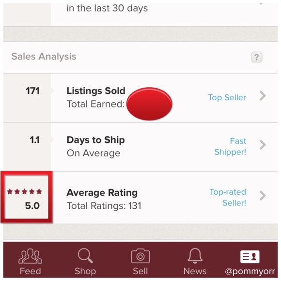 My closet stats - Picture 1 of 8